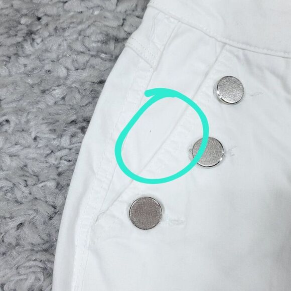 Curve Appeal Curve Creator High Rise Boot Jeans Bootcut White Stretch Size 6 28 - Picture 12 of 16